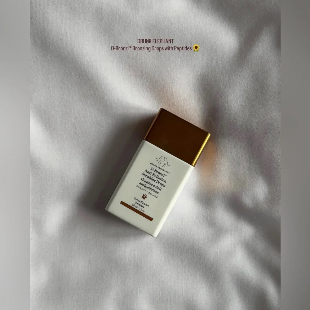 Drunk Elephant D-Bronzi Anti-Pollution Sunshine Bronzer Drops | 1 fl oz | NIB